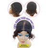 Janet Collection Natural Deep Part 100% Natural Virgin Remy Human Hair Water Curl Hair JALIA With Baby Hair. (COLOR#27)