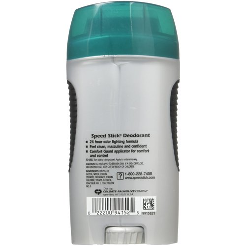 Speed Stick Deodorant, Regular, 3 Ounce, Pack of 6