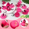 12 Set Hot Pink Rubber Ducks Bulk Pink Bath Toys for Baby Shower Birthday Party Favors Classroom Prizes