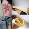 10PCS Tattoo Practice Skin, Soft and 6”×8 ”Tattoo Skin Fake Skin for Tattooing Silicone Tattoo Skin for Makeup Tattooing and Microblading Fake Eyebrows Practice Skins for Tattoo Supplies(8x6" 1.2MM)