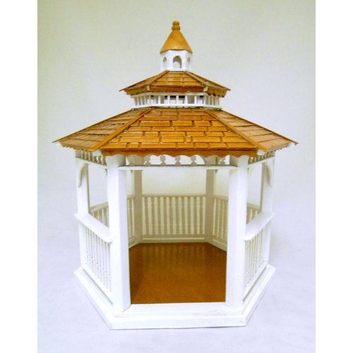 Melody Jane Dolls Houses Dollhouse White Sweetheart Country Wall Shelf Miniature 1:12 Shelf Unit