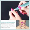 QIUFSSE Nail Polish Remover Pen, 3PCS Nail Polish Corrector Pen Polish Cuticle Clean Up Nail Polish Correction Pen Can Hold Nail Makeup Remover
