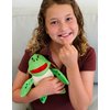The Tooth Brigade Book and Tooth Fairy Pillow Bundle, Interactive Set Includes 8" Plush Toy with Lost Tooth Pocket and The Tooth Fairy's Best Day Ever! Hardcover Book (Kai Sea Turtle Bundle)