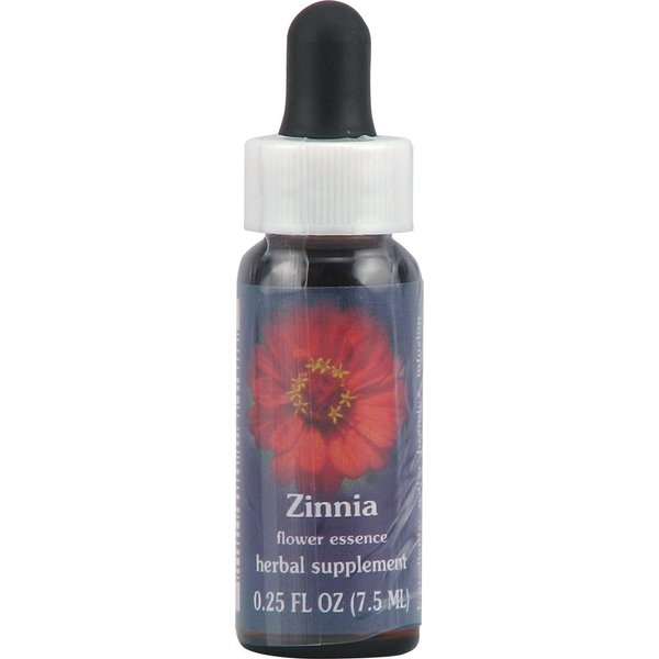 Flower Essence Services Zinnia Herbal Supplement, 0.25 Fluid Ounce