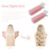 2 Pcs Volumizing Hair Clips, Hair Root Curler Clip, Fluffy Hair Volumizing Clips, Hair Styling Tool for DIY Curly Hair(pink)