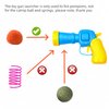 Runske 60Pcs Cat Toys Combination Set,Cat Plush Balls Toy,Cat Toy Gun Launcher,Cat Spring Toys,Catnip Ball,Cat Interactive Entertainment Toys,Cat Exercise Toys,Cat's Favorite Toy
