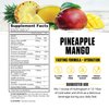Ambrosia Hydroglyph Intraworkout Formula w/BCAA + EAA + Electrolytes Hydration Powder to Protect Lean Muscle, 0g Sugar Fasting Hydration Drink Mix, Made w/Coconut Water (Pineapple Mango)