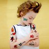 ATSMOICY 420 Pieces Rock and Roll Temporary Tattoos - 80s 90s Party Supplies Musician Guitar Rap Birthday Baby Party Favors Decorations Kids Tattoo