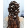 Pearls Bridal Hair Pins Beads Bride Wedding Hair Pieces U Shaped Hair Accessories Headpiece for Wedding Brides Women Girls (Gold)