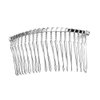 1 Comb04 Wire Silver Hair Comb Bridal/veil/crafts 3in by Velvet Bridal