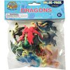U.S. Toy Assorted Color and Design Mini Dragon Action Figures (12), 36 months - 10 Years