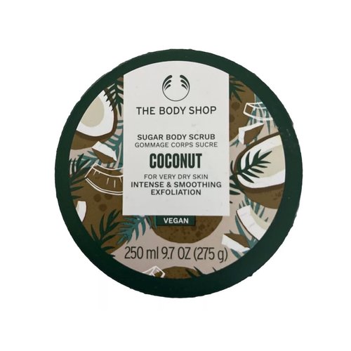 Coconut Sugar Body Scrub, Very Dry Skin, 9.7 oz (275 g), Vegan