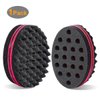 Hair Sponge Magic Twist Sponge Two Sides Dread Afro Coil Barber Hair Sponge for Men and Women Curl Curling Sponge Brush Foam Wave Sponge Big and Small Holes for Boy Girl Long Short Hair 1 Pcs