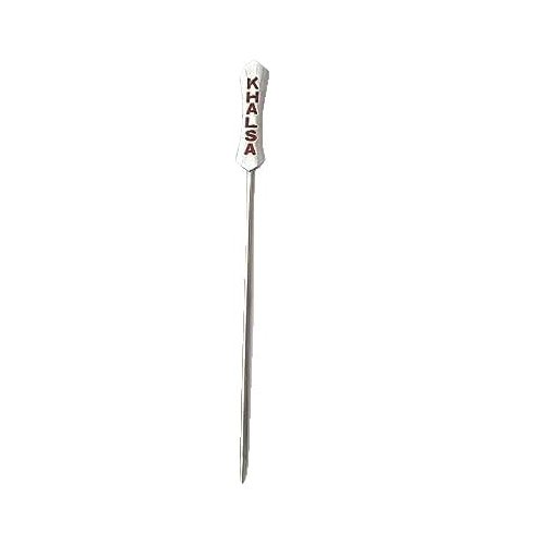 Myra Inc Silai for Sikh Turban (Medium, Silver)