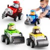 Eterfun 4 in 1 Press and Go Car Toy Set for Toddlers 1-3, Baby Engineering Vehicle Racing Cars Toys for Toddlers 6-9-12-18 Months, First Birthday Gifts for 1-2 Years Old Boys Girls