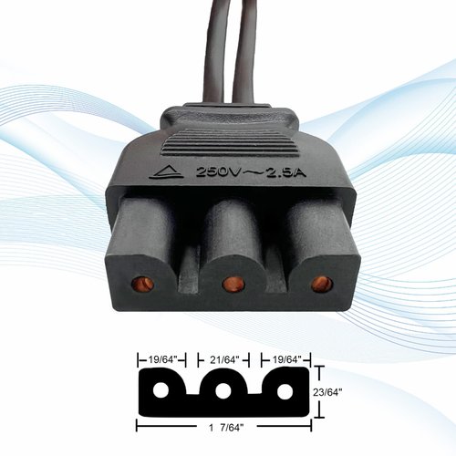 Singer Sewing Machine Power Cord, Singer Sewing Machine Pedal Replacement, Apply to Singer #359102-001 2263 2277 e99670 1304 4423 4411 4452 4432 44s 3116 3223 3337 3342 1507 2273 2259 m3500