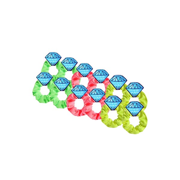 Neon 80s Scrunchies I 12 Pack I Bachelorette Party Favor Hair Ties I Team Bride Hair Ties I Bridesmaid Hair Tie