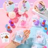 HyDren 12 Sets Funny Positive Poo Gifts Mini Gag Toilet Toys Support Cards with Bags for Christmas Employees Appreciation Party Favors White Elephant Gifts Adults Stress Relief Poop Bulk
