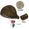 WILLBOND 10 Pieces Lace Elastic Headwrap Lace Elastic Headbands Boho Bandana Bohemian Headband Hair Accessories for Women, 10 Colors