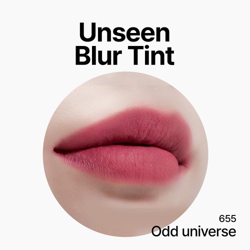 Unseen Blur Lip Tint Long-Lasting Stain, Blendable 3.2g (Odd Universe, 3.2)