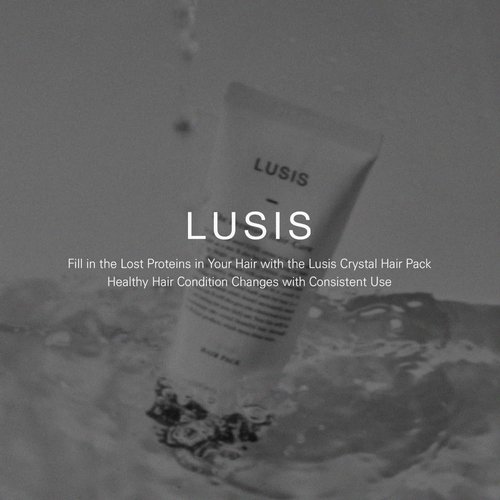 LUSIS, Crystal Hair Pack, No-Rinse Hair Repair Mask, Hair Protein Coating, High Nutrition Hair Mask, For damaged hair 3.38 fl oz