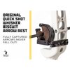 Trophy Ridge Whisker Biscuit Original Quick Shot Archery Arrow Rest - Trusted Choice for Bowhunters, Durable Lightweight Construction, Quiet Loading, Medium Right-Handed Design