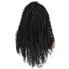Wiginway Synthetic Lace Front Long Afro Kinky Curly Wigs For Women Black With Babyhair Lace Front Wigs