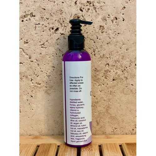 Diva Stuff Crepey Skin Body & Face Cream With Hyaluronic Acid, Alpha Hydroxy and More (blushed orchid scent)