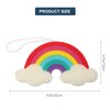 Mobestech 2Pcs Bath Sponges for Kids Rainbow Bath Toys Sponges, Bath Scrubbie, Bath Sponge Loofah, Kids Fun Shower Time Sponges for Children Boys and Girls