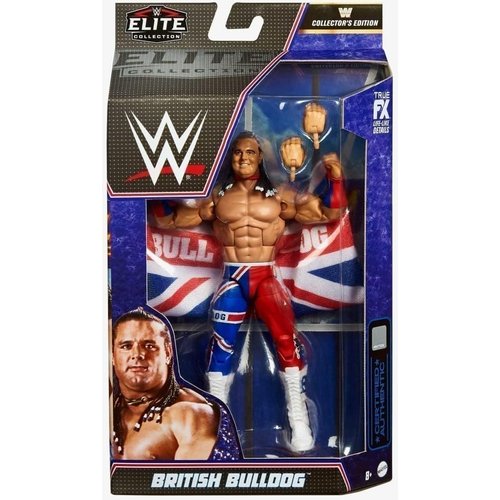 Ringside British Bulldog - WWE Elite 94 Toy Wrestling Action Figure
