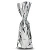 MT Products Metallic Mylar Wine Silver Gift Bags for Bottles Sparkle Look - Great for a Wine Pull - (25 Pieces) (Ribbon and Rope Not Included)