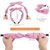 TOBATOBA Knotted Bow Headbands for Women Fashion Knot Headband Wide Headbands for Women Diademas Para Mujer De Moda Elastic Headbands Solid Cute Hair Band for Women Girls Hair Accessories
