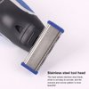 LinMei Trimmer Replacement Heads Compatible for 1st Generation Micro Touches Solo Trimmer - Set of 4 Replacement Blades & 2 Cleaning Brushes
