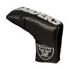 Team Golf NFL Las Vegas Raiders Vintage Blade Putter Cover Golf Club Vintage Blade Putter Headcover, Form Fitting Design, Fits Scotty Cameron, Taylormade, Odyssey, Titleist, Ping, Callaway