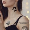Generic 130PCS Temporary Tattoo for Fan Birthday Party Decorations，Hand Face Tattoo Stickers Party Favor Party Supplies for Music Concert Merch Party Supplies