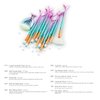 Makeup Brush Set 11Pcs Eye Makeup Brushes, Eyeshadow Concealer Eyeliner Brow Blending Brush Tool