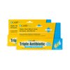 CareAll Triple Antibiotic Ointment + Pain Relief 1.0 oz (2 Pack), Dual Action First Aid for Minor Scrapes, Cuts, and Burns to Help Prevent Infection While Providing Maximum Strength Pain Relief.