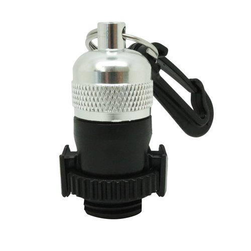 Scuba Diving Magnetic Regulator Octopus Hose Holder Clip (Silver)