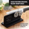 Rada Cutlery Quick Edge Knife Sharpener – Stainless Steel Wheels Made in the USA