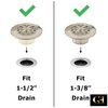 Trip Lever Bath Drain Trim Kit - Overflow Drain Cover for Bathroom Tub | BN