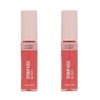 Hard Candy Pack of 2 Syrup Kiss Lip Stain, Peach Parfait 1771