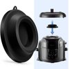 Goldlion Lid Stand Silicone Lid Holder Accessories Compatible with Ninja Foodi Pressure Cooker and Air Fryer 5 Qt, 6.5 Qt and 8 Quart, Black