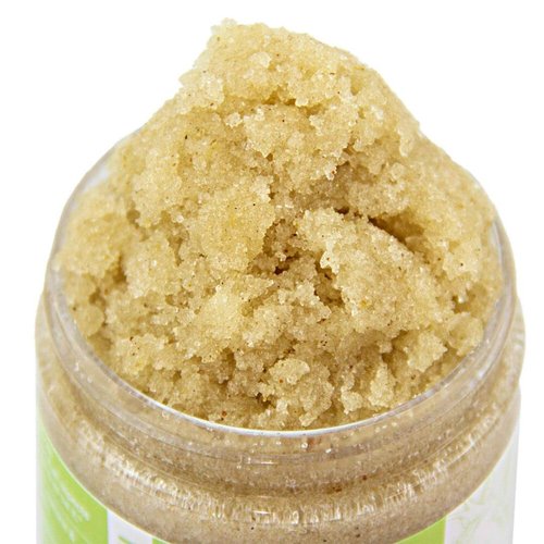 Mojo Spa Get Up & Glow Body Scrub | Bergamot, Juniper, Jasmine Scent | Moisturizing Sea Salt Exfoliator | 10 oz