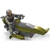 Mega Construx Halo Recon Getaway Mongoose Vehicle Halo Infinite Construction Set with UNSC Marine Character Figure, Building Toys for Kids