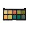 Profusion Cosmetics 10-Shade Emeralds Eyeshadow Palette, Versatile Looks with Travel-Friendly and Richly Pigmented Blendable Multi-Finish Shades, Suitable for All Skin Tones and Cruelty Free