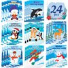 90shine 24PCS Winter Coloring Books Party Favors for Kids - Bulk Christmas Goodie Bag Stocking Stuffers Gifts Ages 2-4 3-5 4-8