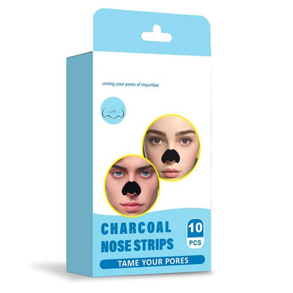 CACRTY Blackhead Pore Strips, Black Head Remover Strips for face, Deep Cleansing Nose Blackhead Strips With Instant Pore Unclogging, Oil-Free, for Women & Men, Individual packaging