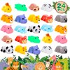TOANWOD 24 PCS Mini Mochi Squishy Toys for Party Favors, Kawaii Fidget Toys for Stress Relief, Sensory Toys Desk Pets for Kids, Goodie Bag Stuffers for Kids Birthday