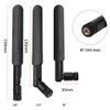 2 x 8dBi 2.4GHz 5GHz 5.8GHz Dual Band WiFi RP-SMA Male Antenna+2 x 35CM U.FL/IPEX to RP SMA Female Pigtail Cable for Mini PCIe Card Wireless Routers PC Repeater Desktop FPV UAV Drone PS4 Build