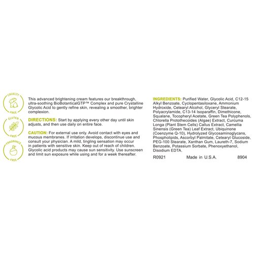 Replenix Glycolic Acid 10% Resurfacing Cream, Hydrating & Lightweight Medical-Grade Exfoliating Face Moisturizer for Skin Discoloration (1.7 oz)